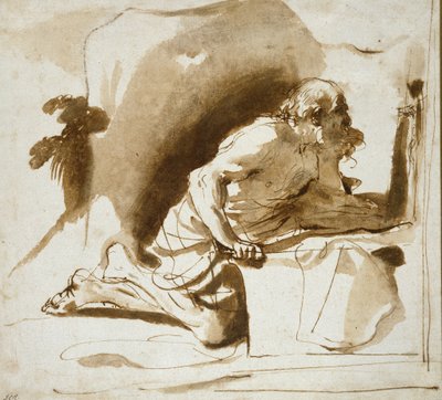 St Jerome, c.1622 - 1624 by Giovanni Francesco Barbieri